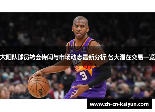 太阳队球员转会传闻与市场动态最新分析 各大潜在交易一览